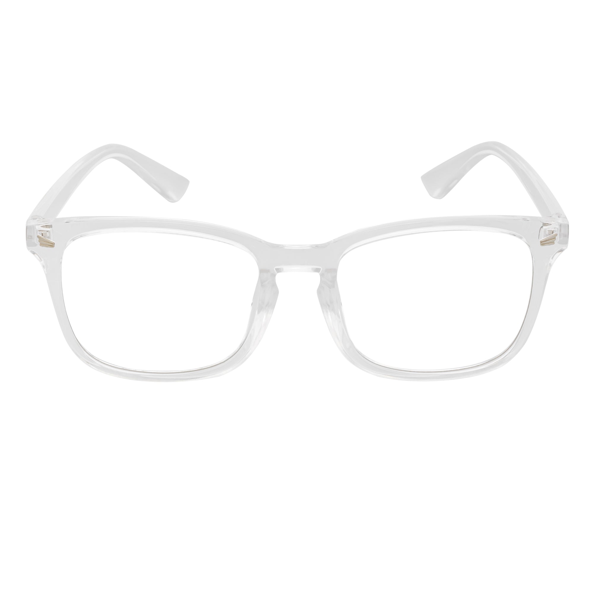 HARPER - Classic Horn Rimmed Blue Light Glasses Clear Clear Lens