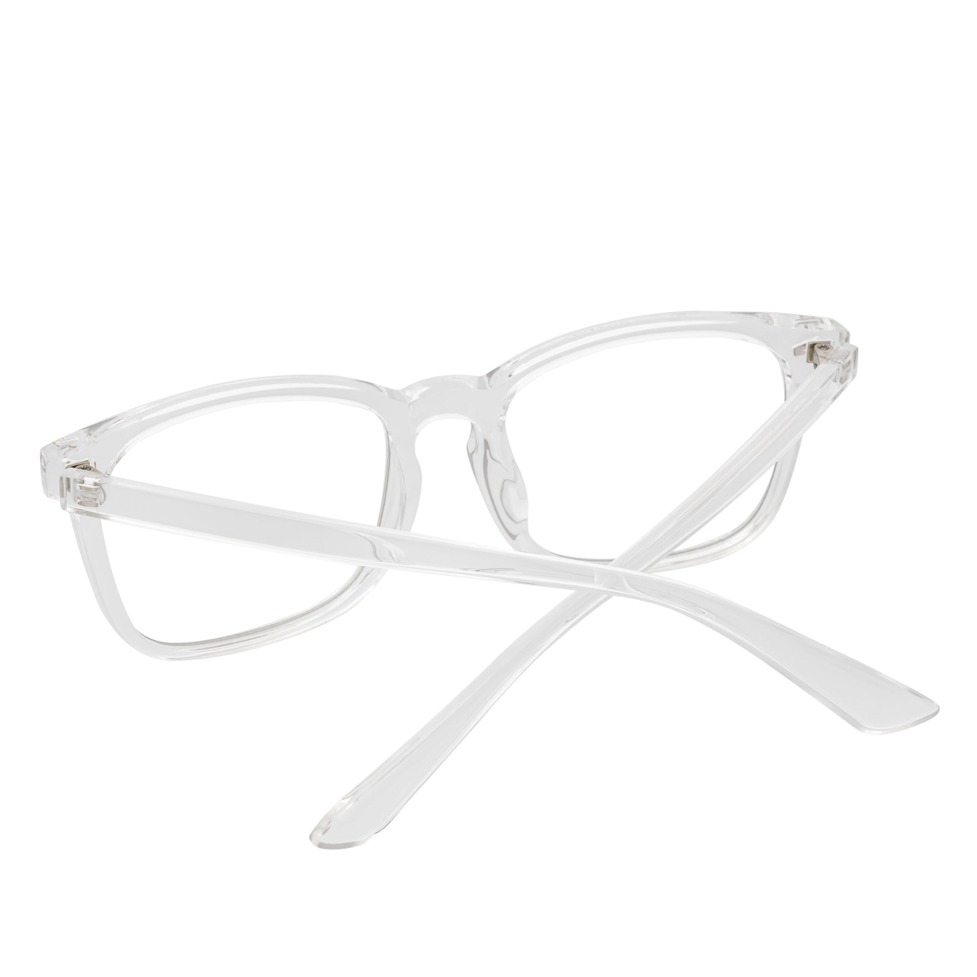 HARPER - Classic Horn Rimmed Blue Light Glasses Clear Clear Lens