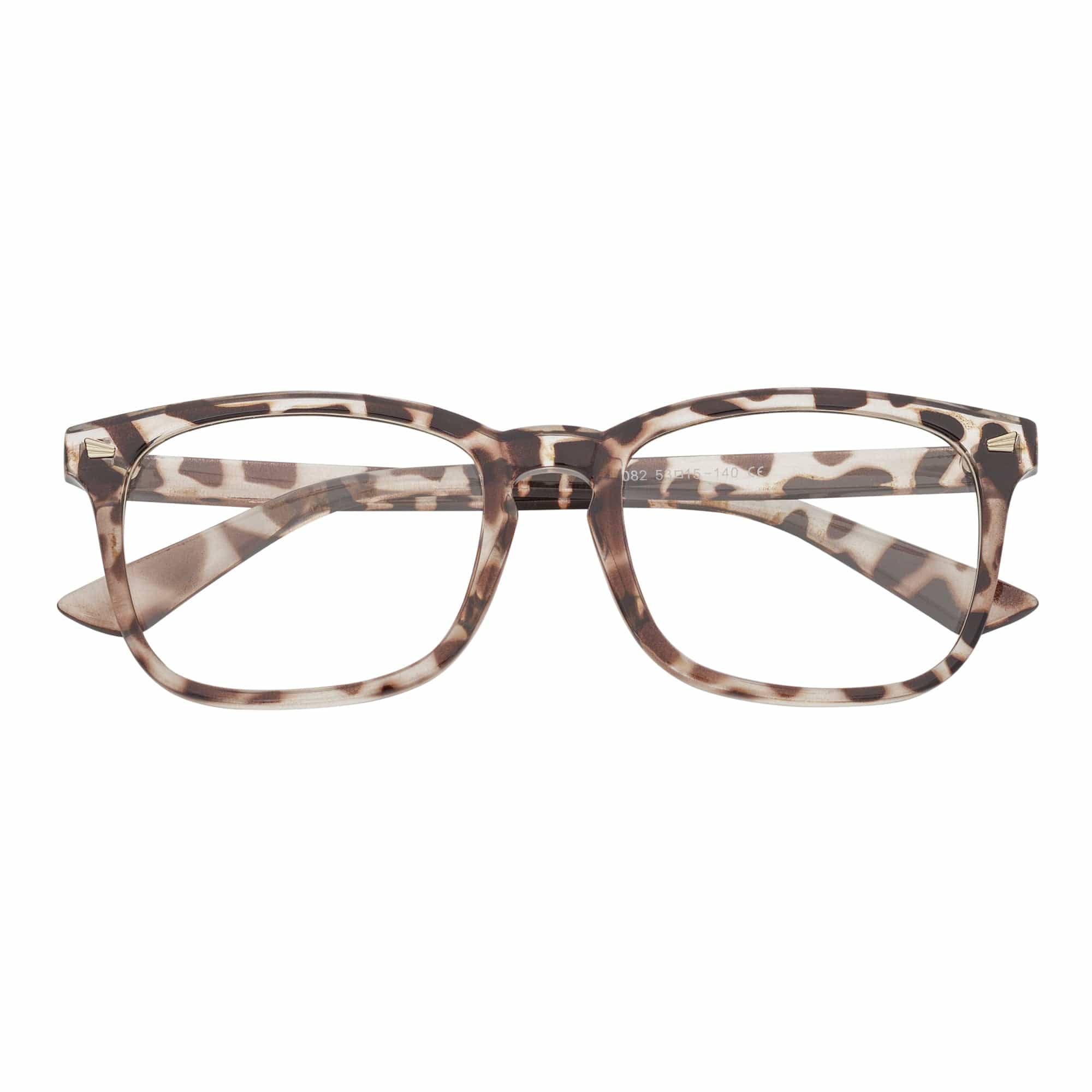 HARPER - Classic Horn Rimmed Blue Light Glasses Tortoise Clear Lens