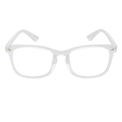 HARPER - Classic Horn Rimmed Blue Light Glasses Clear Clear Lens