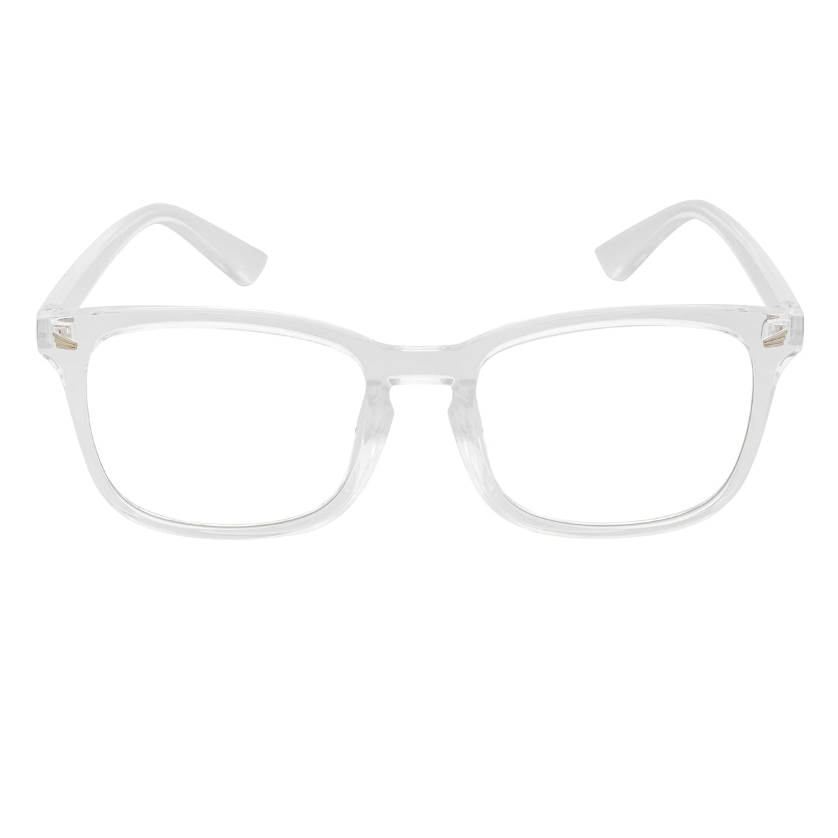 HARPER - Classic Horn Rimmed Blue Light Glasses Clear Clear Lens