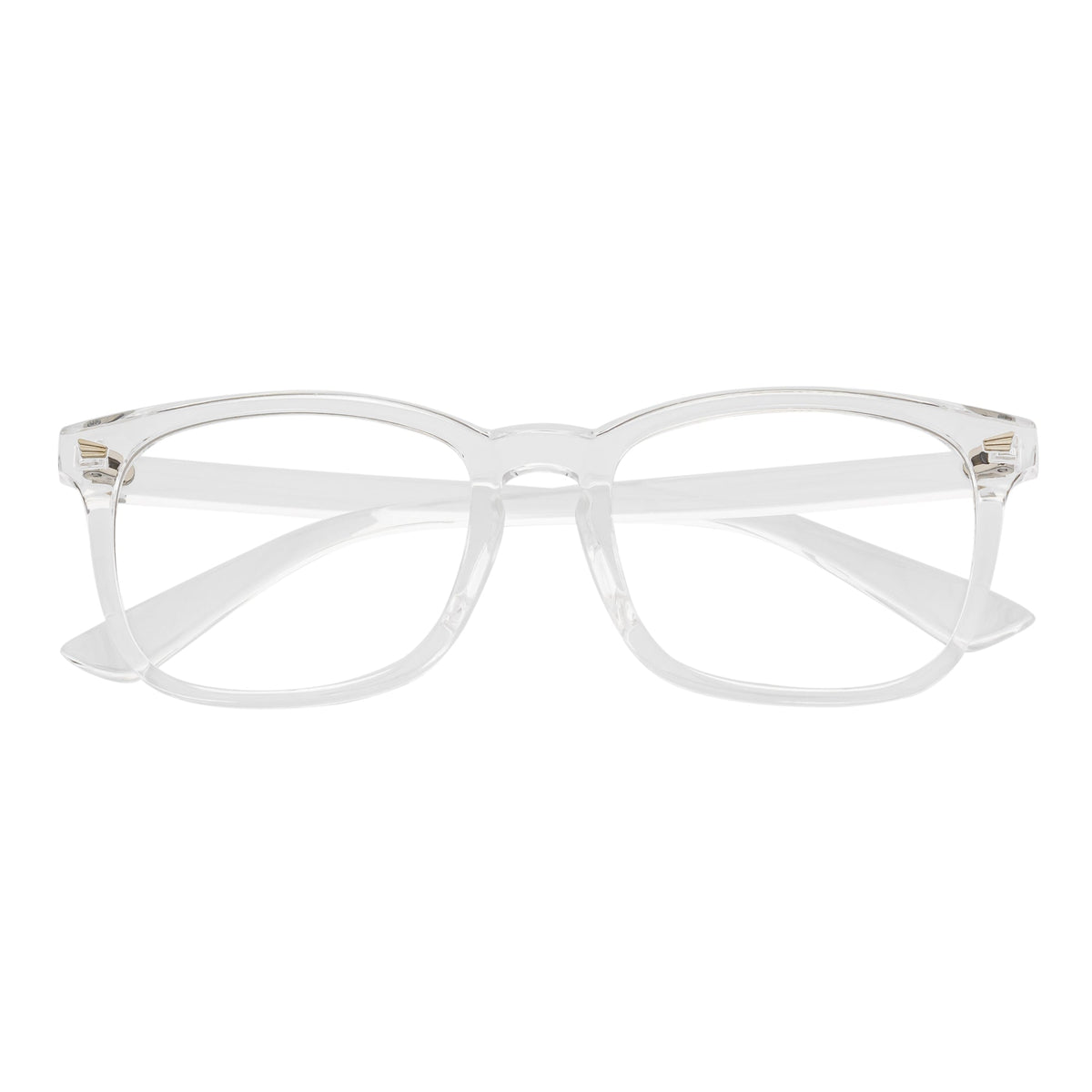 HARPER - Classic Horn Rimmed Blue Light Glasses Clear Clear Lens