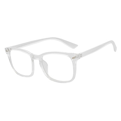 HARPER - Classic Horn Rimmed Blue Light Glasses Clear Clear Lens