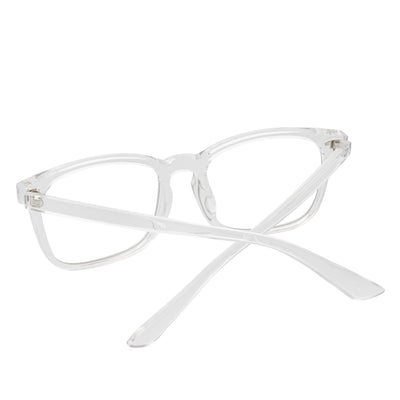 HARPER - Classic Horn Rimmed Blue Light Glasses Clear Clear Lens