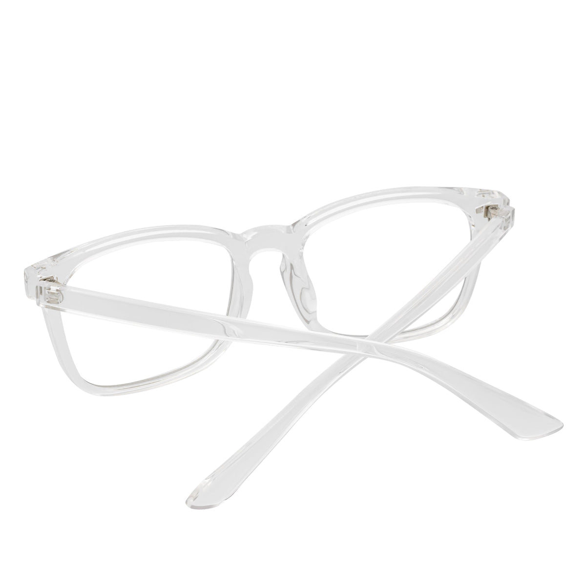 HARPER - Classic Horn Rimmed Blue Light Glasses Clear Clear Lens