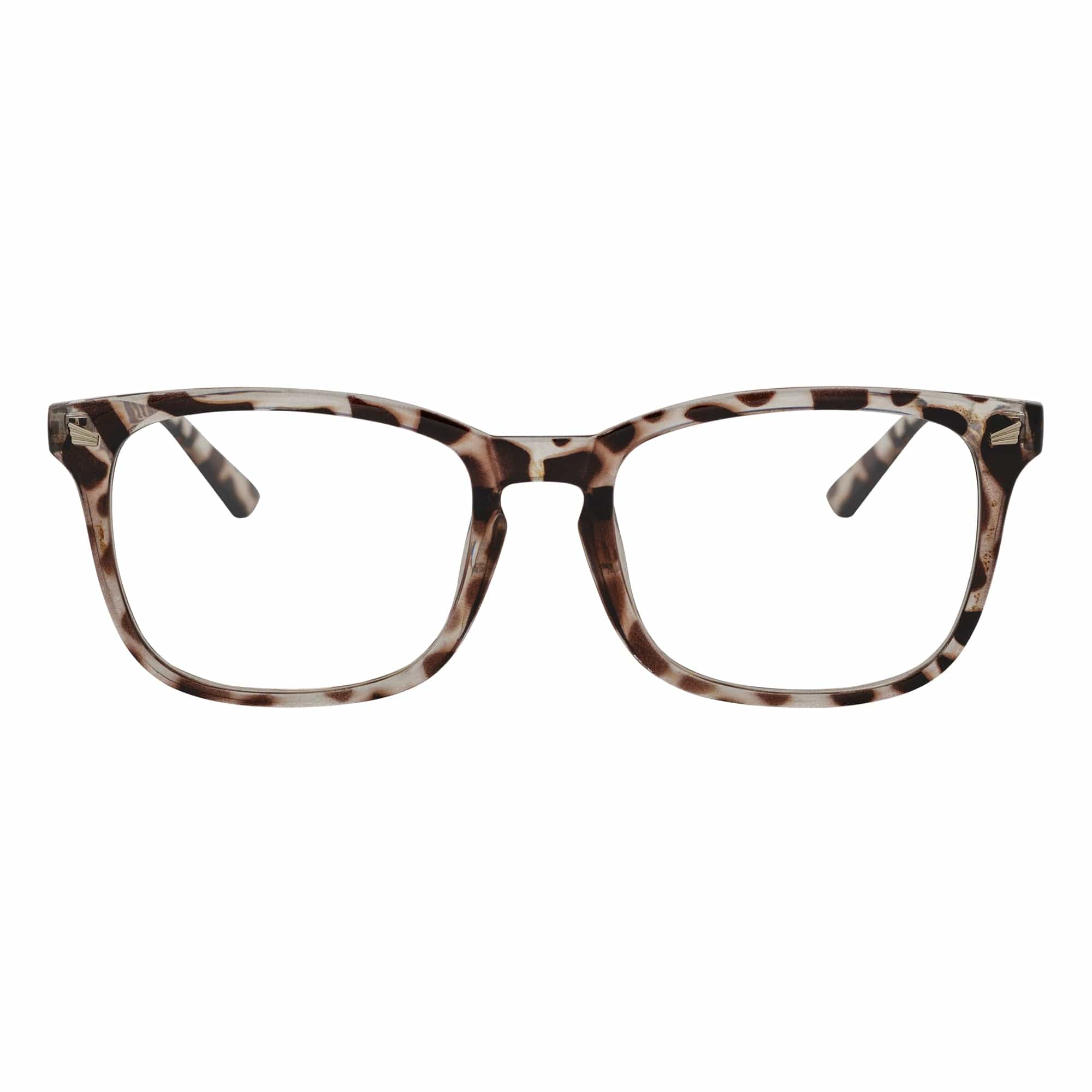 HARPER - Classic Horn Rimmed Blue Light Glasses Tortoise Clear Lens