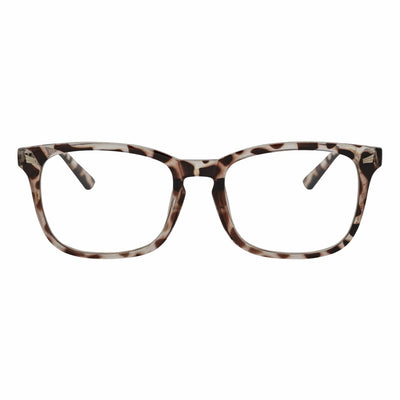 HARPER - Classic Horn Rimmed Blue Light Glasses Tortoise Clear Lens