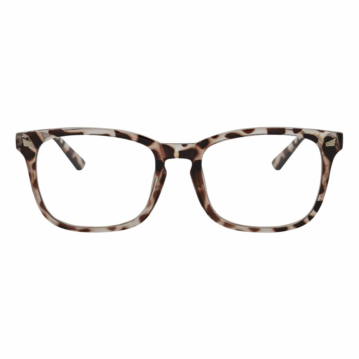 HARPER - Classic Horn Rimmed Blue Light Glasses Tortoise Clear Lens