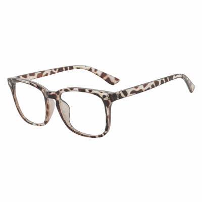 HARPER - Classic Horn Rimmed Blue Light Glasses Tortoise Clear Lens