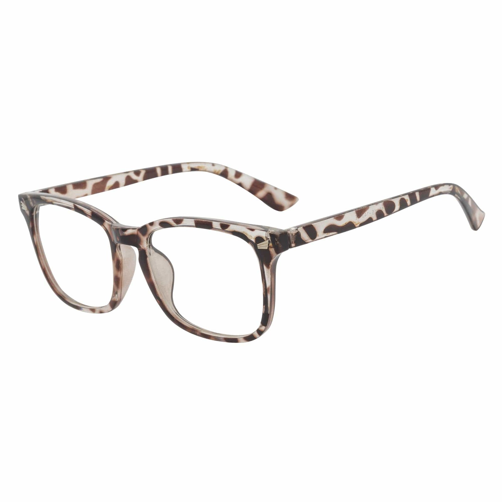 HARPER - Classic Horn Rimmed Blue Light Glasses Tortoise Clear Lens
