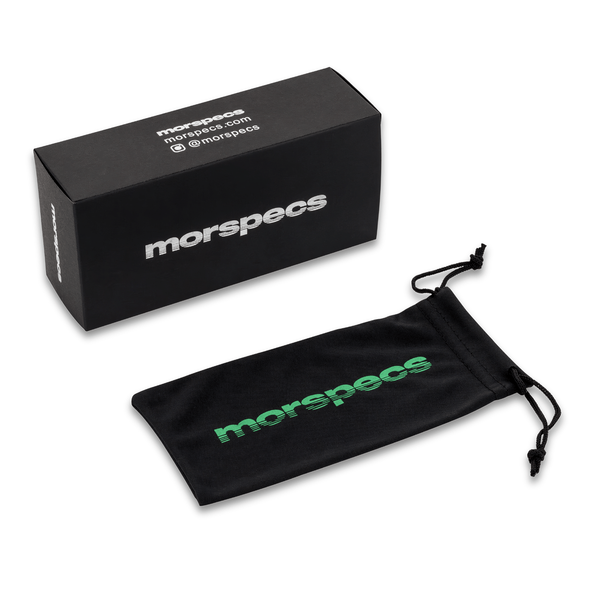 MONTERREY - Thick Frame 90s Style Small Rectangle Sunglasses Black Smoke - MorspecsM1101 - 1