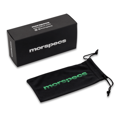 VIBES - Color Tint Retro Small Round Sunglasses Black Yellow Tint Lens