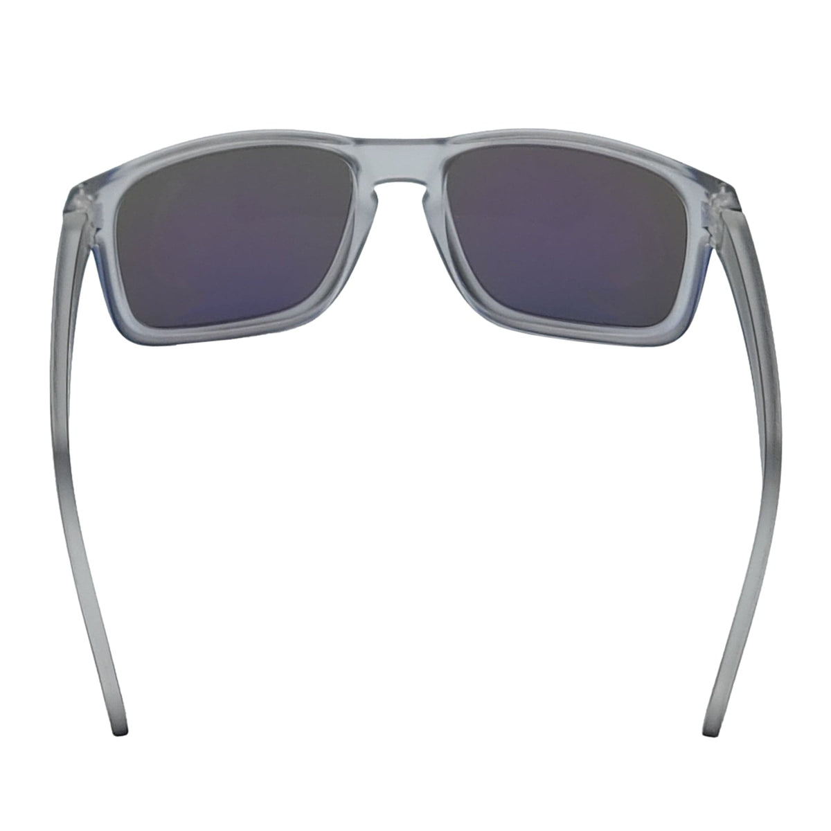 HALLBROOK - Polarized Modern Sports Sunglasses Frost Gray Blue Mirror