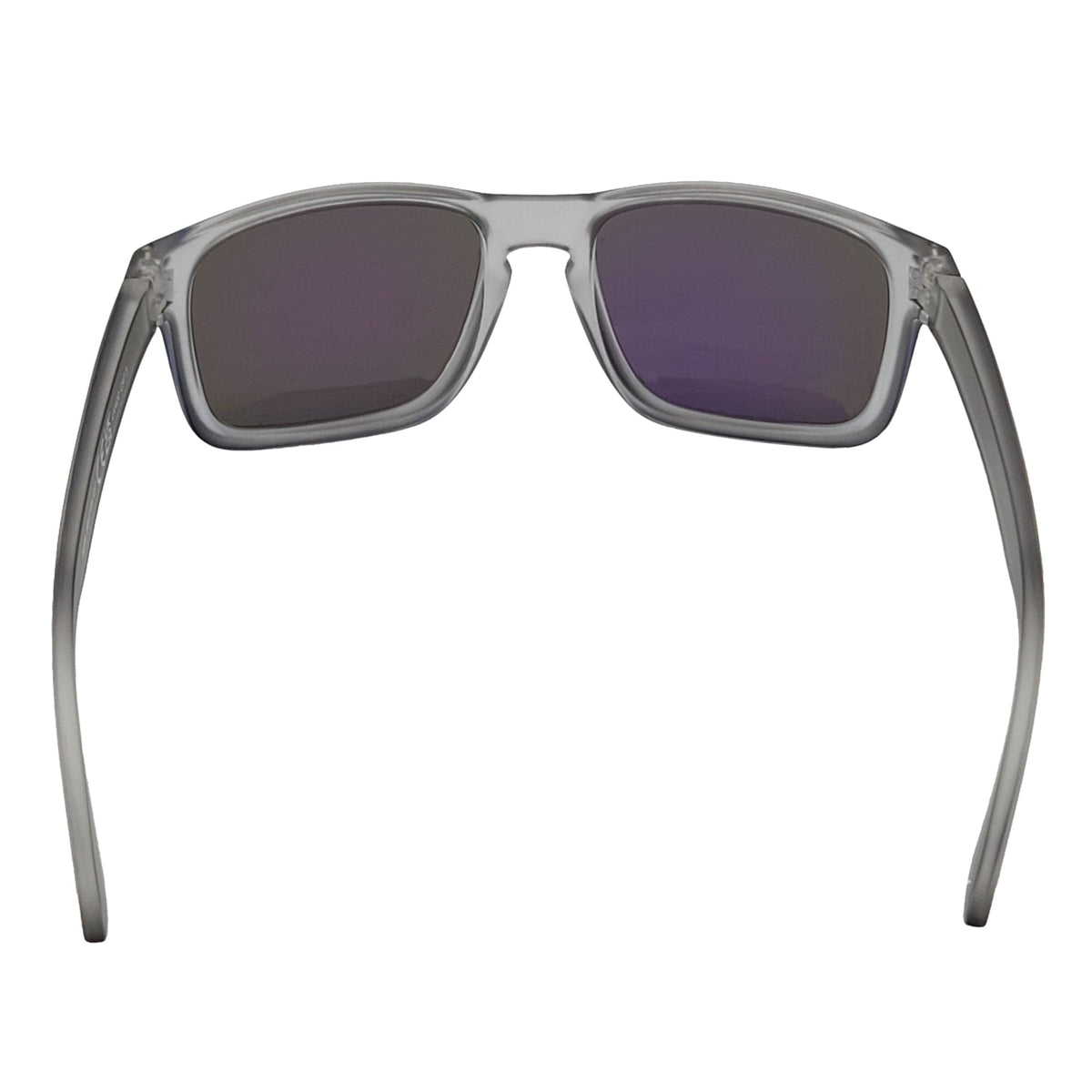 HALLBROOK - Polarized Modern Sports Sunglasses Frost Gray Green Mirror