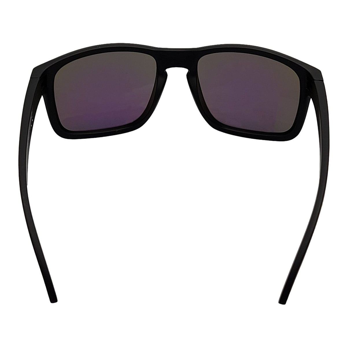 HALLBROOK - Polarized Modern Sports Sunglasses Matte Black Dark Smoke