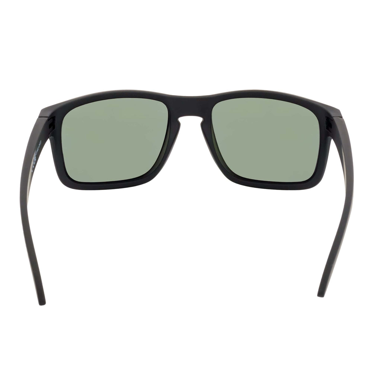 HALLBROOK - Polarized Modern Sports Sunglasses Matte Black Purple Mirror